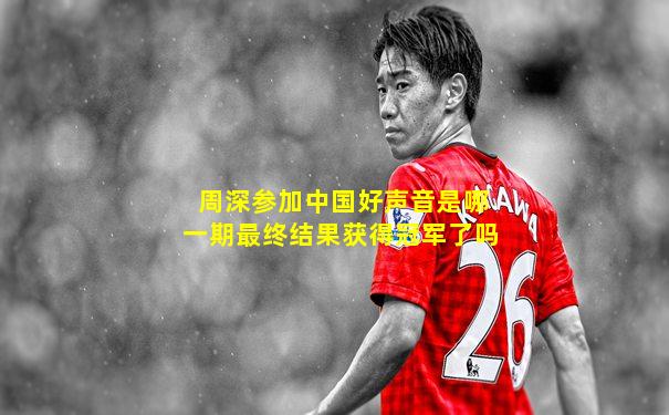周深参加中国好声音是哪一期最终结果获得冠军了吗