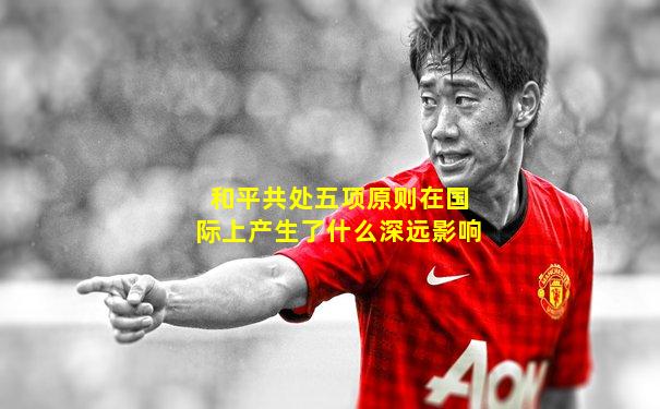 和平共处五项原则在国际上产生了什么深远影响