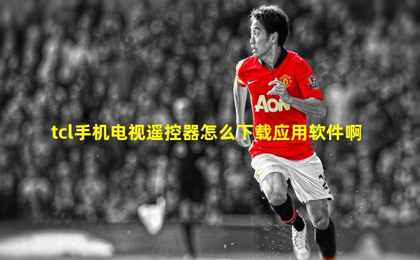 tcl手机电视遥控器怎么下载应用软件啊