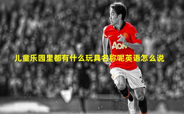 儿童乐园里都有什么玩具名称呢英语怎么说