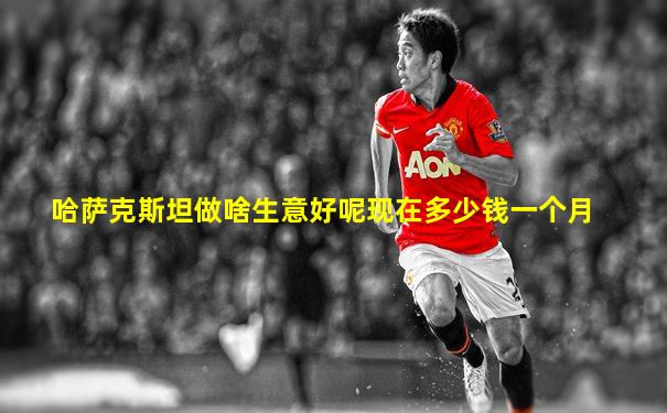 哈萨克斯坦做啥生意好呢现在多少钱一个月