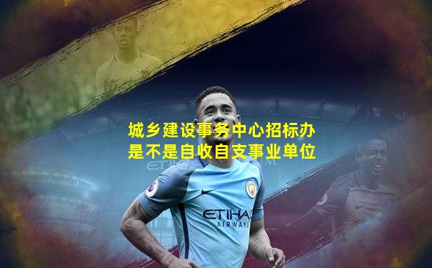 城乡建设事务中心招标办是不是自收自支事业单位