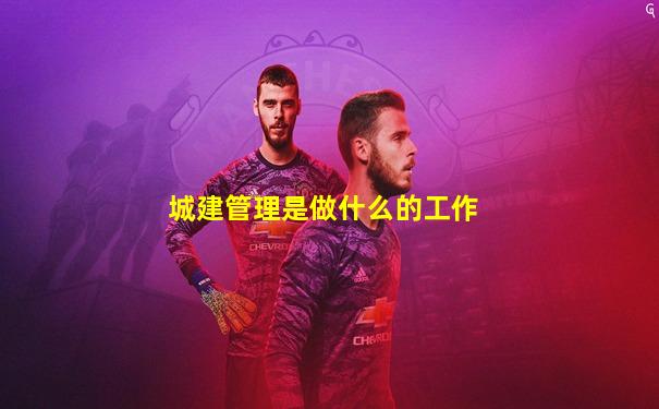 城建管理是做什么的工作