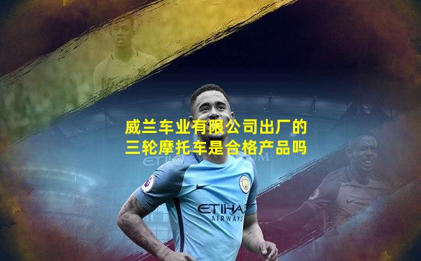 威兰车业有限公司出厂的三轮摩托车是合格产品吗