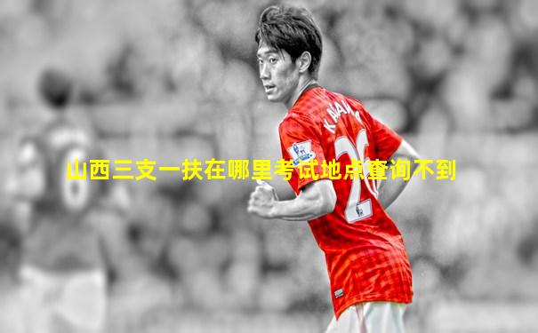 山西三支一扶在哪里考试地点查询不到